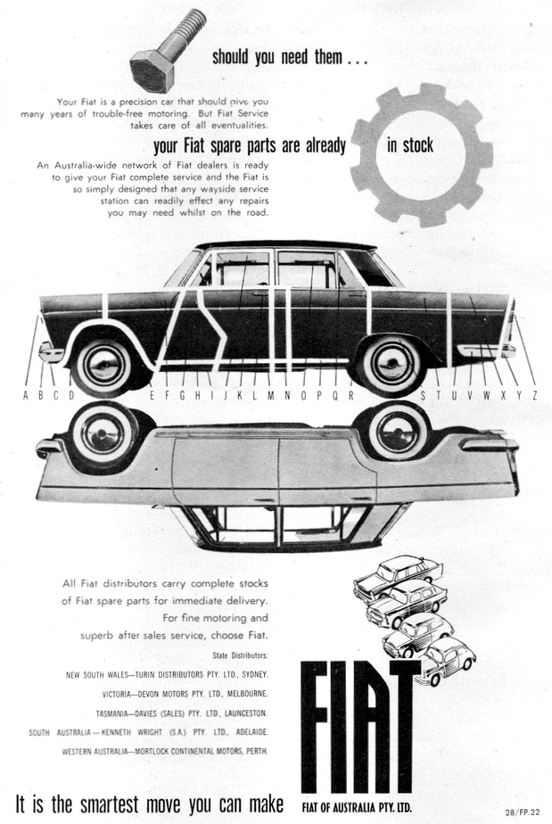 1960 Fiat 1800 Sedan Page 2